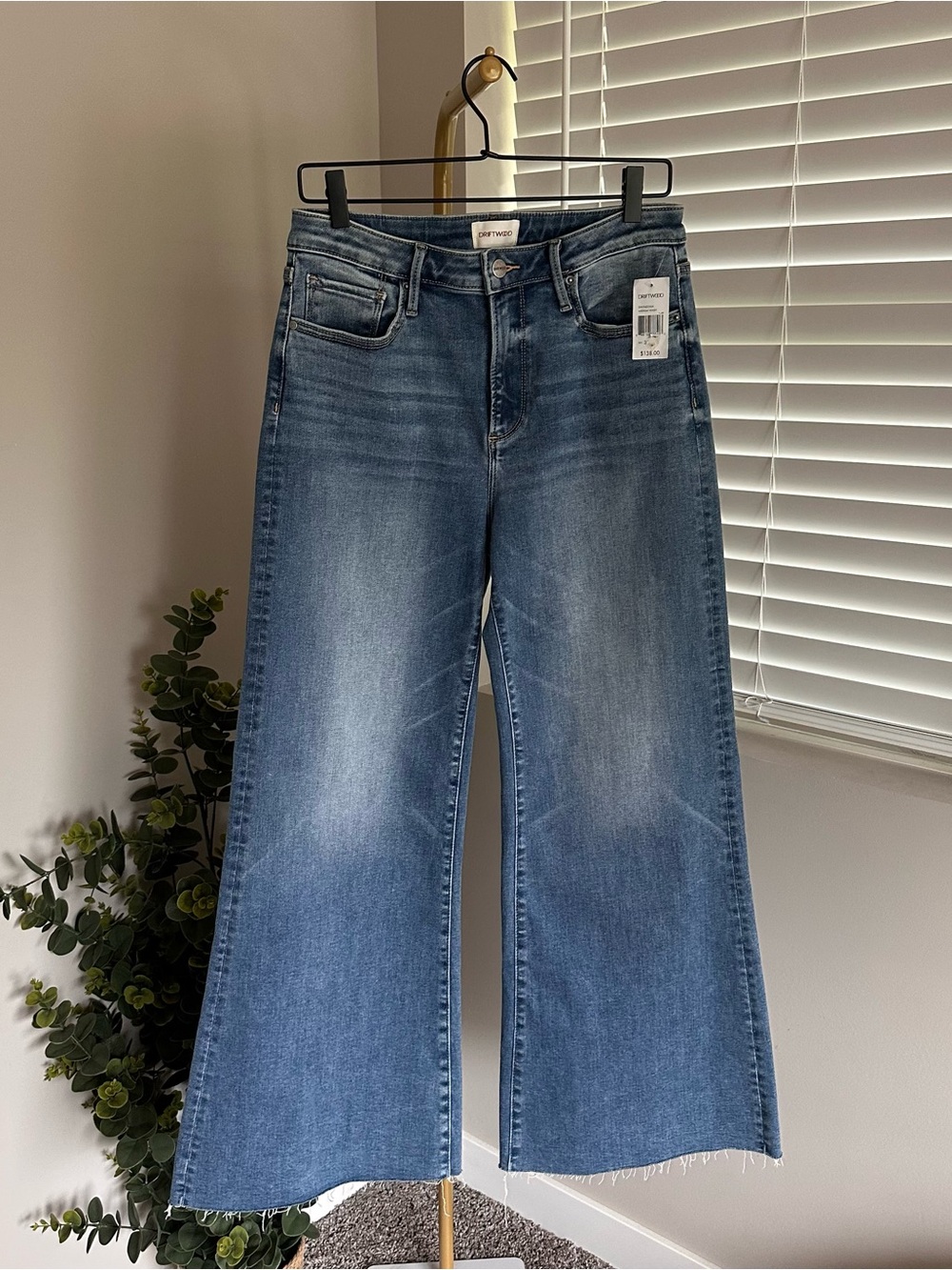 DRIFTWOOD Mona Wide Leg Jeans